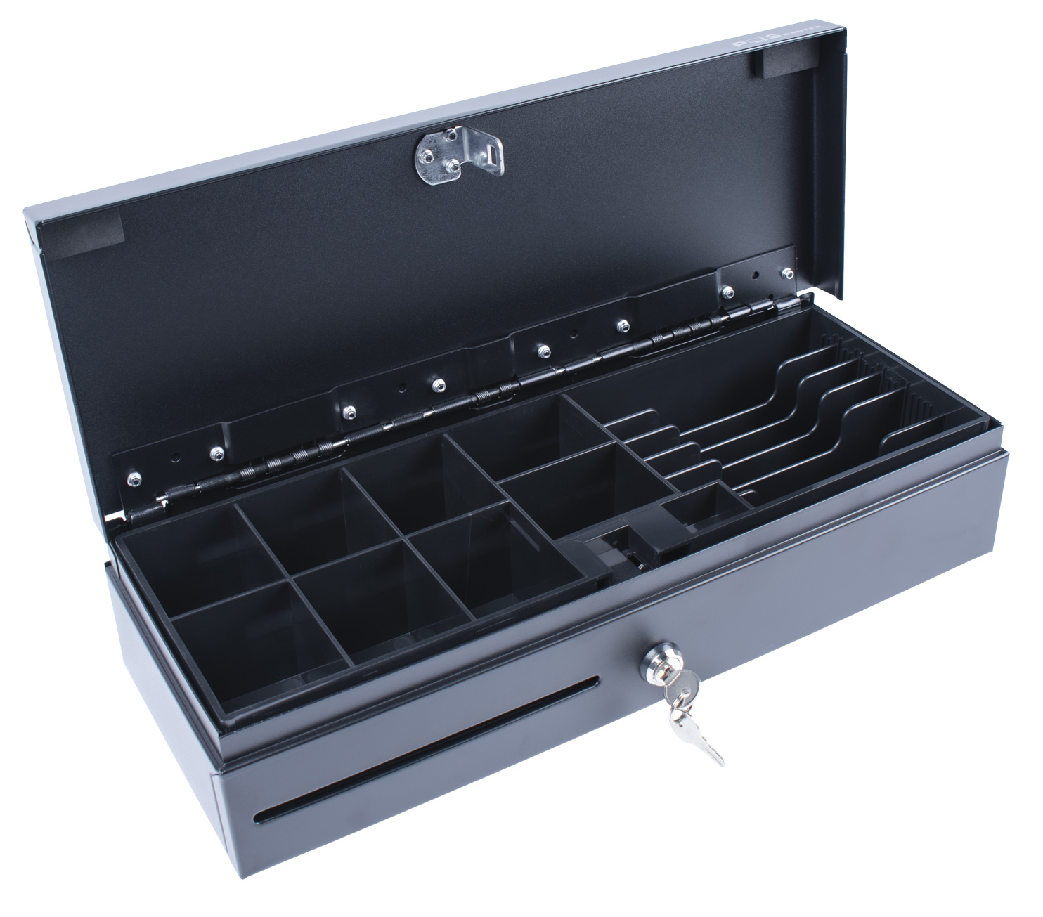 Денежный ящик Poscenter 460E 460x170x100, распайка для "ШТРИХ-М", черный Денежный ящик Poscenter 460E 460x170x100, распайка для "ШТРИХ-М", черный