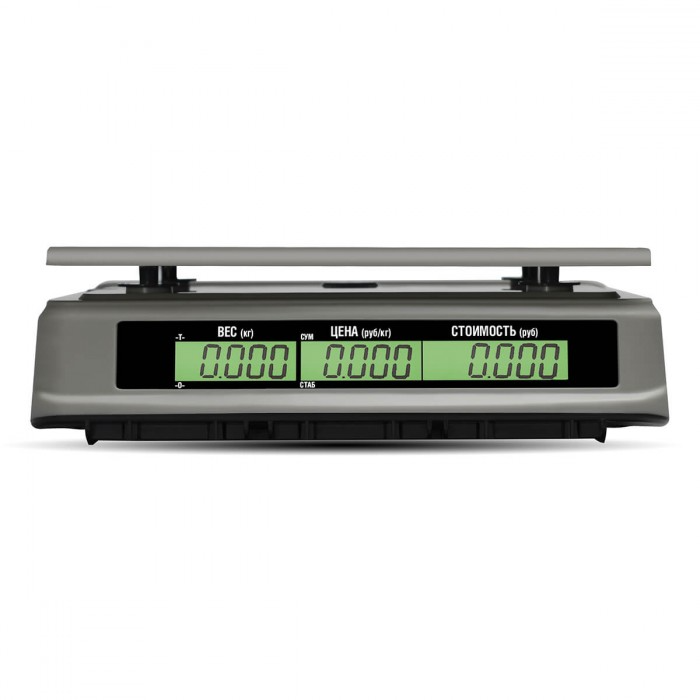 Торговые настольные весы M-ER 328 AC-15.2 "TOUCH-M" RS232 и USB