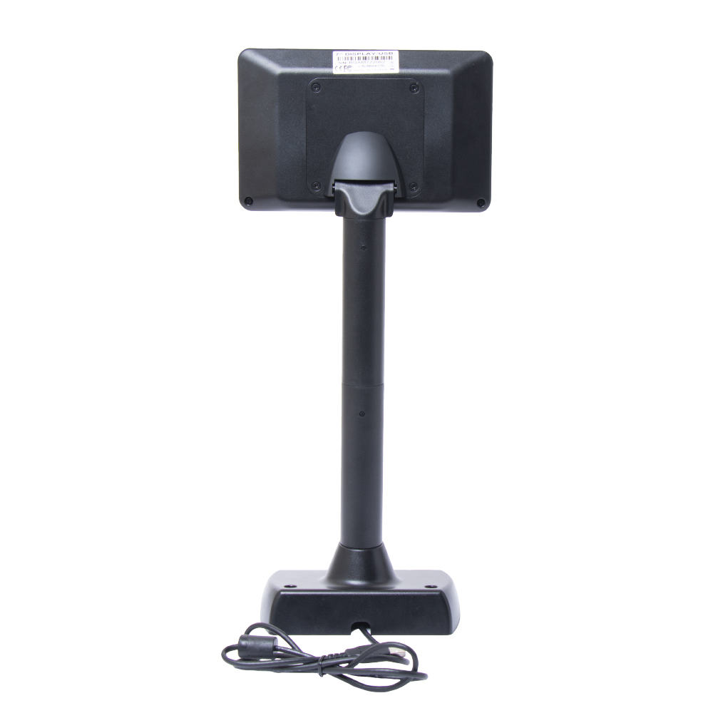 Дисплей покупателя Poscenter L716, цветной, 1024*600, USB, черный Дисплей покупателя Poscenter L716, цветной, 1024*600, USB, черный
